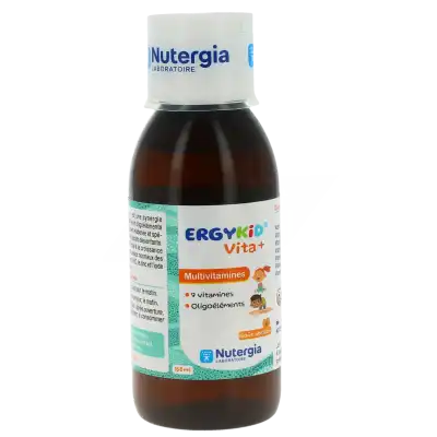 Ergykid Vita + Multivitamines Solution Buvable Flacon De 150 Ml à Agen