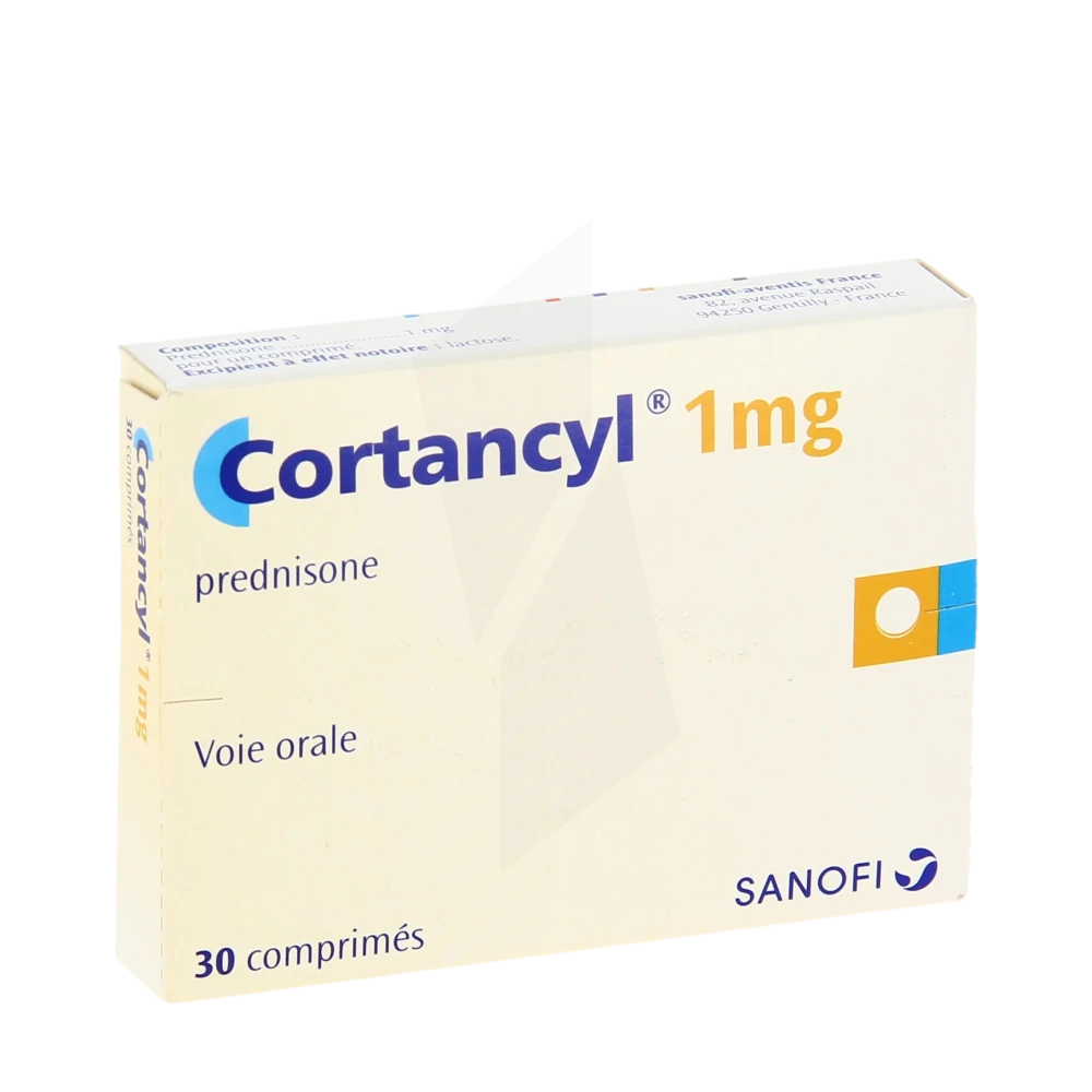 Cortancyl 1 Mg, Comprimé