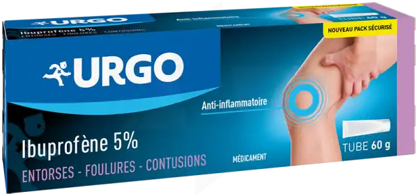 Ibuprofene Urgo 5 %, Gel