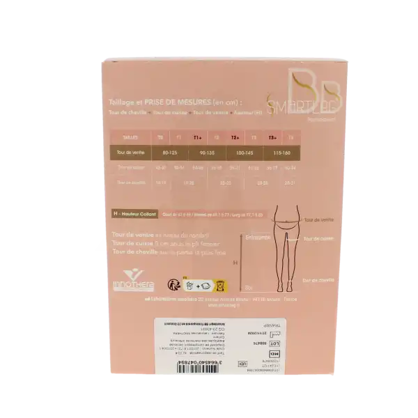 Smartleg Bb 2 Transparent Collant Maternité Irrésistible T2n+