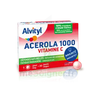 Alvityl Acérola 1000 Vitamine C Comprimés à Croquer 2b/30 à LA-RIVIERE-DE-CORPS