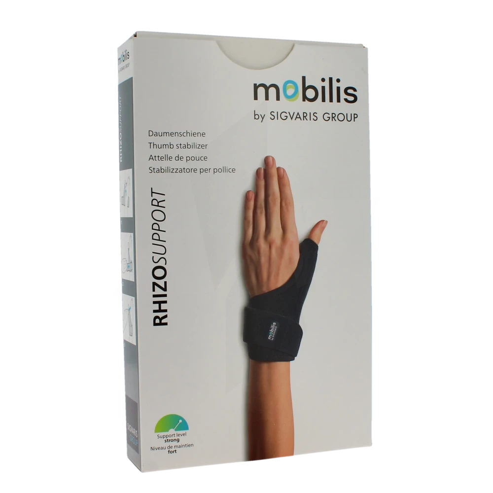 Mobilis Rhizosupport Attelle De Pouce S/m Bleu/gris