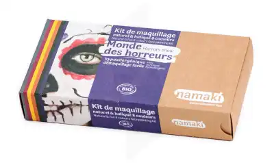 Kit de maquillage 8 couleurs Monde des horreurs BIO