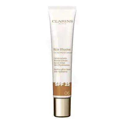 Clarins Skin Illusion Tinted Moisturizer Spf25 Crème Teintée Booster D'éclat 06 40ml à PRUNELLI-DI-FIUMORBO