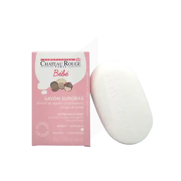 Château Rouge Bébé Savon Surgras Pain/150g