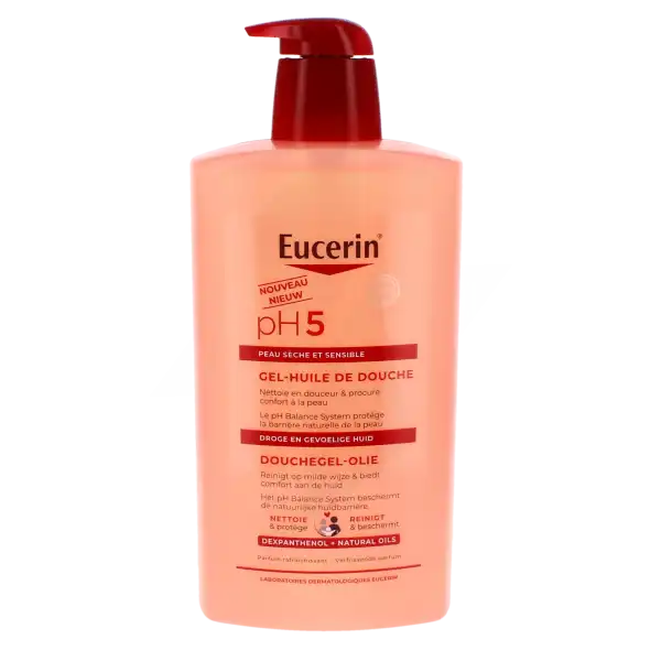 Eucerin Ph5 Gel Huile De Douche Fl Pompe/1l