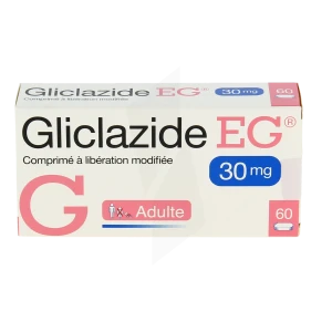 Gliclazide Eg Labo Laboratoires Eurogenerics 30 Mg, Comprimé à Libération Modifiée