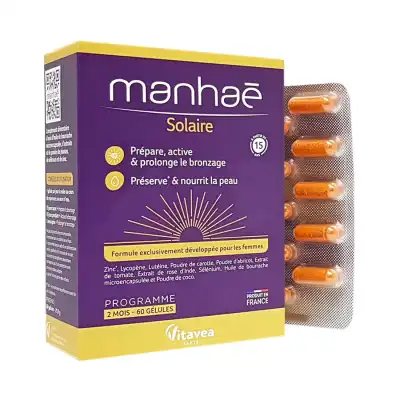 Nutrisanté Manhaé Solaire Gélules B/60 à DIJON