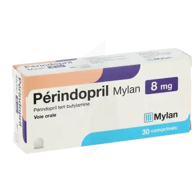 PERINDOPRIL MYLAN 8 mg, comprimé