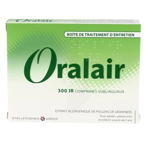 Oralair 300 Ir, Comprimés Sublinguaux