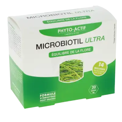 Phyto-actif Microbiotil Ultra Pdr 20sach à NÈGREPELISSE