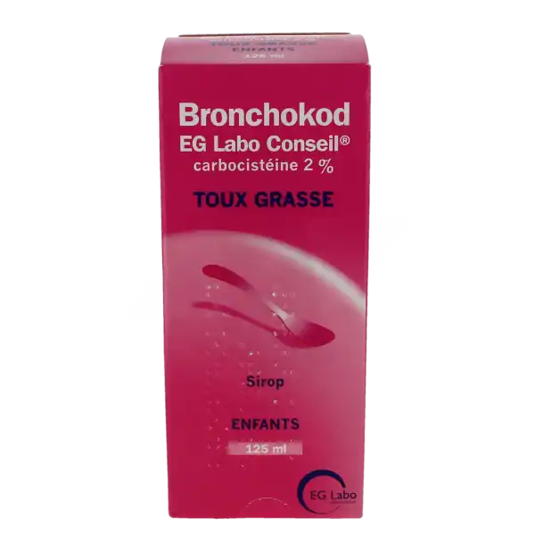 Bronchokod 2 Pour Cent Enfants, Sirop