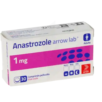 Anastrozole Arrow Lab 1 Mg, Comprimé Pelliculé à Abbeville