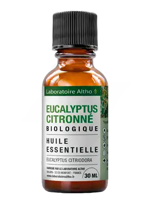 Laboratoire Altho Huile Essentielle Eucalyptus Citronné Bio 30ml