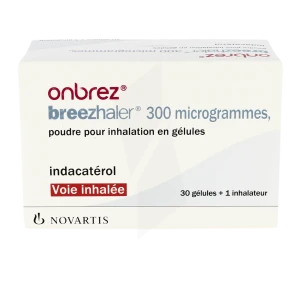 Onbrez Breezhaler 300 Microgrammes, Poudre Pour Inhalation En Gélule