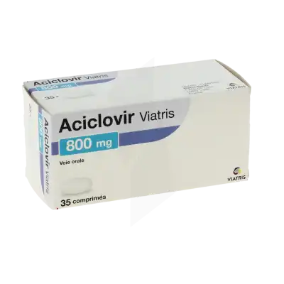 Aciclovir Viatris 800 Mg, Comprimé à COLLONGES-SOUS-SALEVE