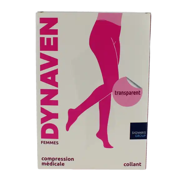 Sigvaris Dynaven Transparent Collant Confort Classe 2 Noir Normal M