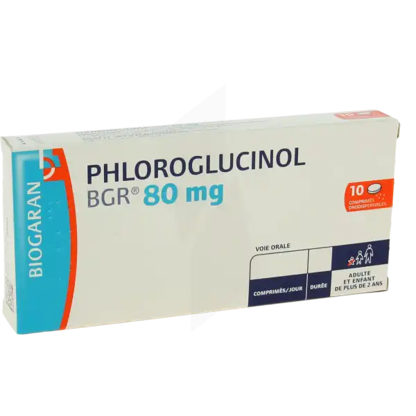 Phloroglucinol Bgr 80 Mg, Comprimé Orodispersible