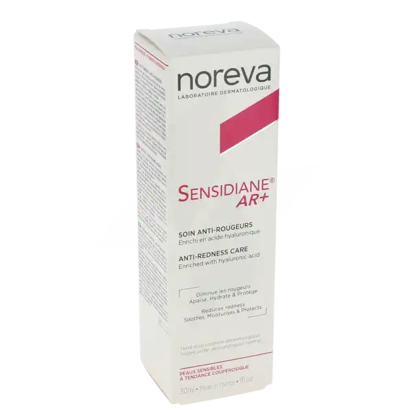 Noreva Sensidiane Ar+ Crème Soin Anti-rougeur T/30ml