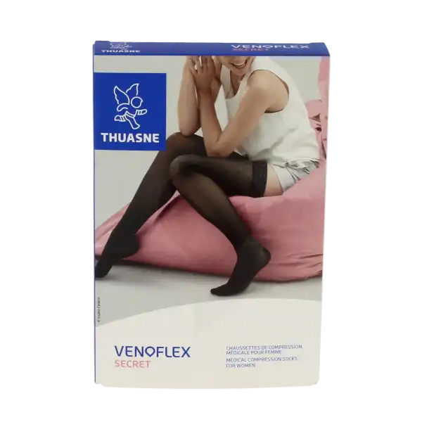 Thuasne Venoflex Secret 2 Chaussette Femme Dune T1n