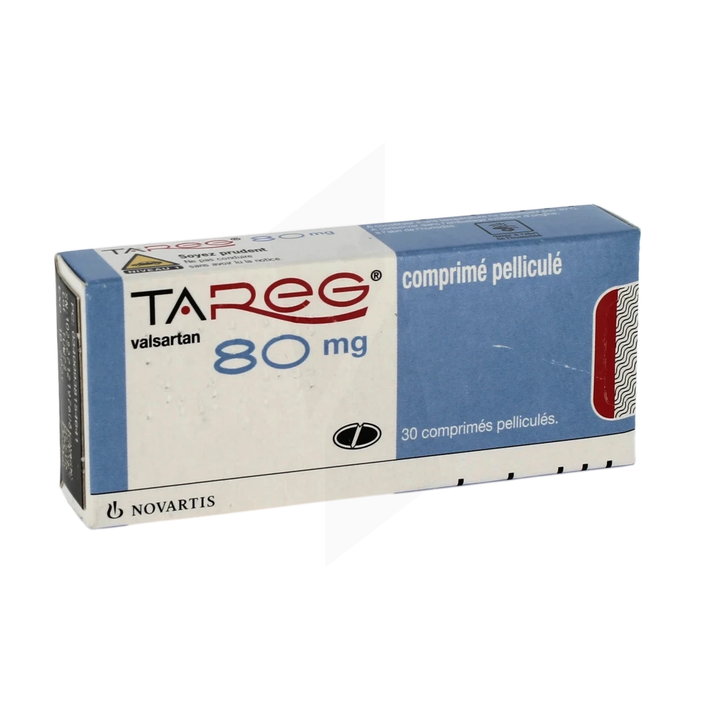 Tareg 80 Mg, Comprimé Pelliculé