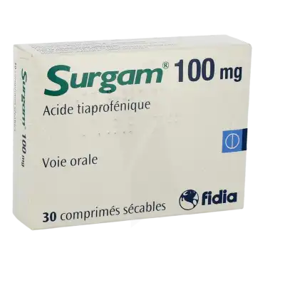 SURGAM 100 mg, comprimé sécable