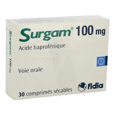 Surgam 100 Mg, Comprimé Sécable à Clermont-Ferrand