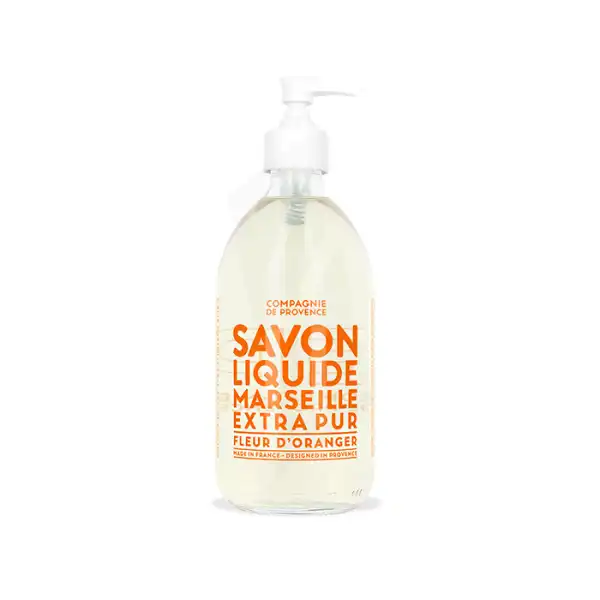 Compagnie De Provence Savon Liquide De Marseille Fleur D'oranger 495ml