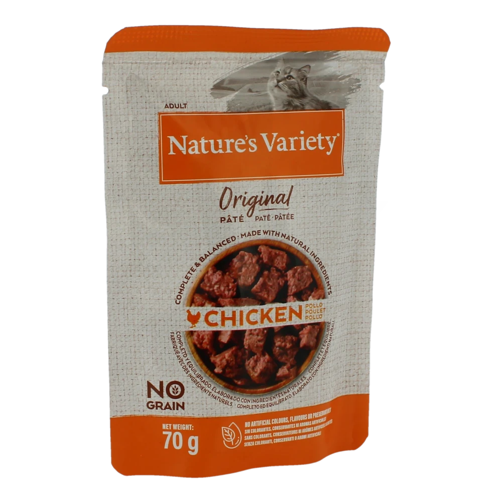 Nature's Variety Original Chat Adulte Poulet - Sachet - 70 G