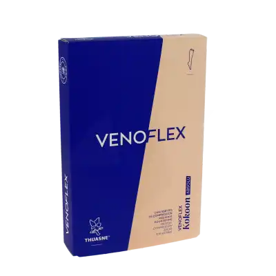 Venoflex Kokoon Absolu 2 Chaussette Mollet+ Femme Beige Naturel Taille 3n à Pessac