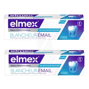 Elmex Opti-émail Dentifrice Blancheur 2t/75ml