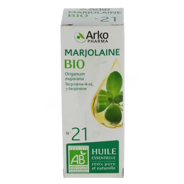 Arkopharma Huile Essentielle Bio N°21 Marjolaine Fl/5ml