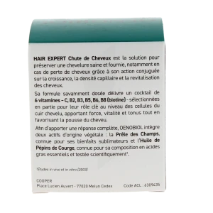Oenobiol Hair Expert Capsules Chute De Cheveux Pot De 60