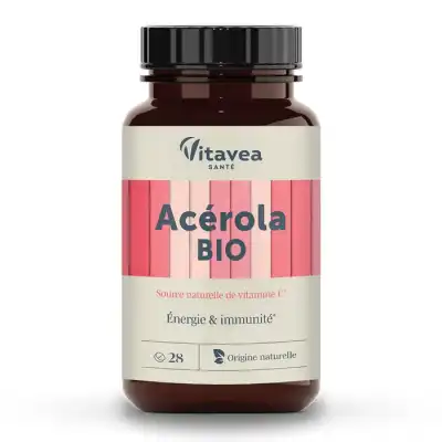 VITAVEA LES ESSENTIELS Acérola Bio Comprimés Pot/28