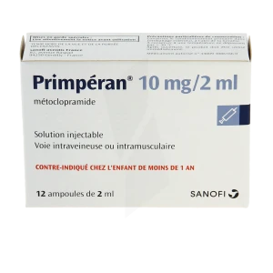 Primperan 10 Mg/2 Ml, Solution Injectable En Ampoule