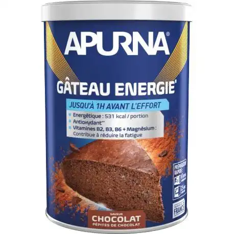 Apurna Gâteau énergie Chocolat B/400g