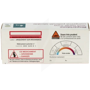 Risperidone Teva Sante 4 Mg, Comprimé Pelliculé Sécable