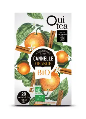 Dayang Oui Tea Cannelle Orange Bio 20 Infusettes à VITROLLES