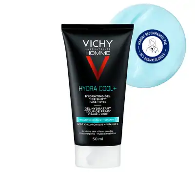 Vichy Homme Hydra Cool+ Gel Hydratant "coup De Frais" Tube/50ml à VILLENEUVE-LOUBET