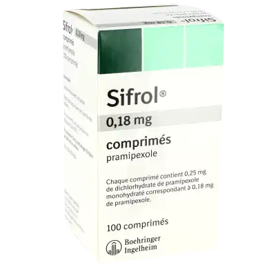 Sifrol 0,18 Mg, Comprimé à LA CRAU