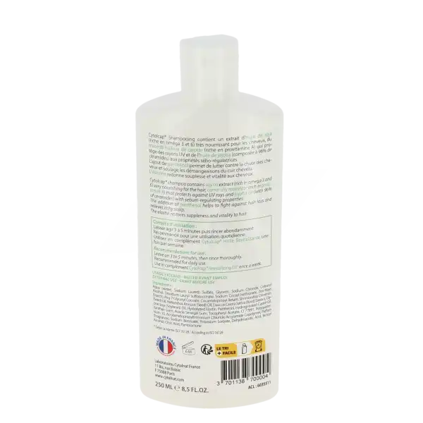 Cytolnat Cytolcap Shampooing Doux Revitalisant 250ml