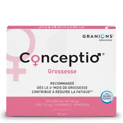 Conceptio Grossesse Gélules + Capsules B/30+30 à Dreux