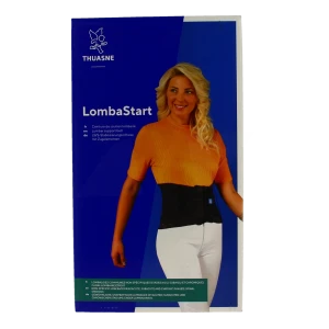 Thuasne Lombastart Ceinture Lombaire Maintien Noir Hauteur 21cm Taille 1