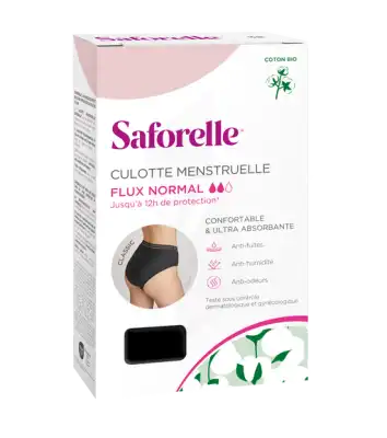 Saforelle Culotte Menstruelle Classic Flux Normal T34-36 à LA CRAU