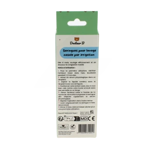 Docteur B Seringue Lavage Nasal B/2