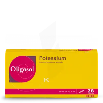 Oligosol Potassium Solution Buvable 28 Ampoules/2ml à Paray-le-Monial