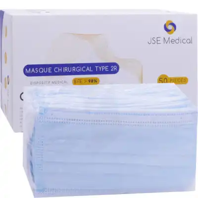 Masque 3 Plis Jse Type Iir Boite 50 à CERNAY