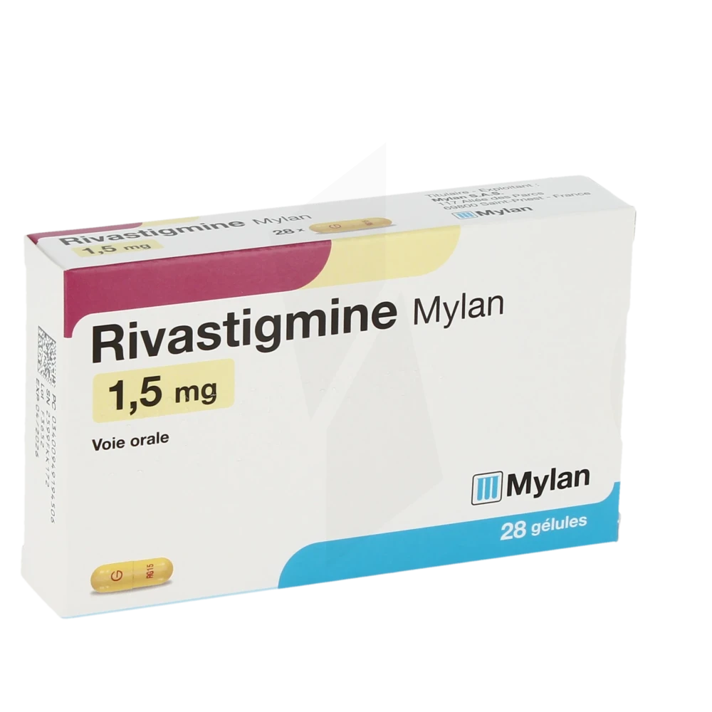 Rivastigmine Viatris 1,5 Mg, Gélule