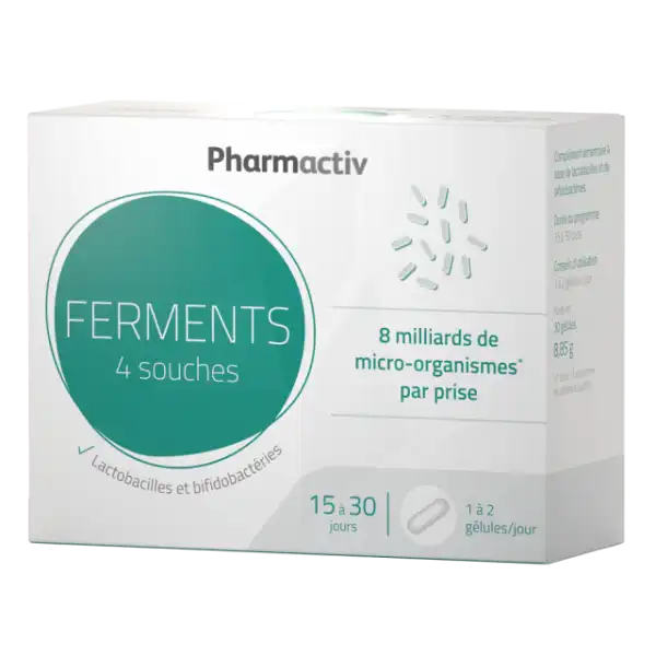 Pharmactiv Gélules Flore Intestinale B/30