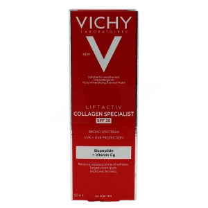 Vichy Liftactiv Specialist Collagen Crème De Jour Spf25 Fl Pompe/50ml